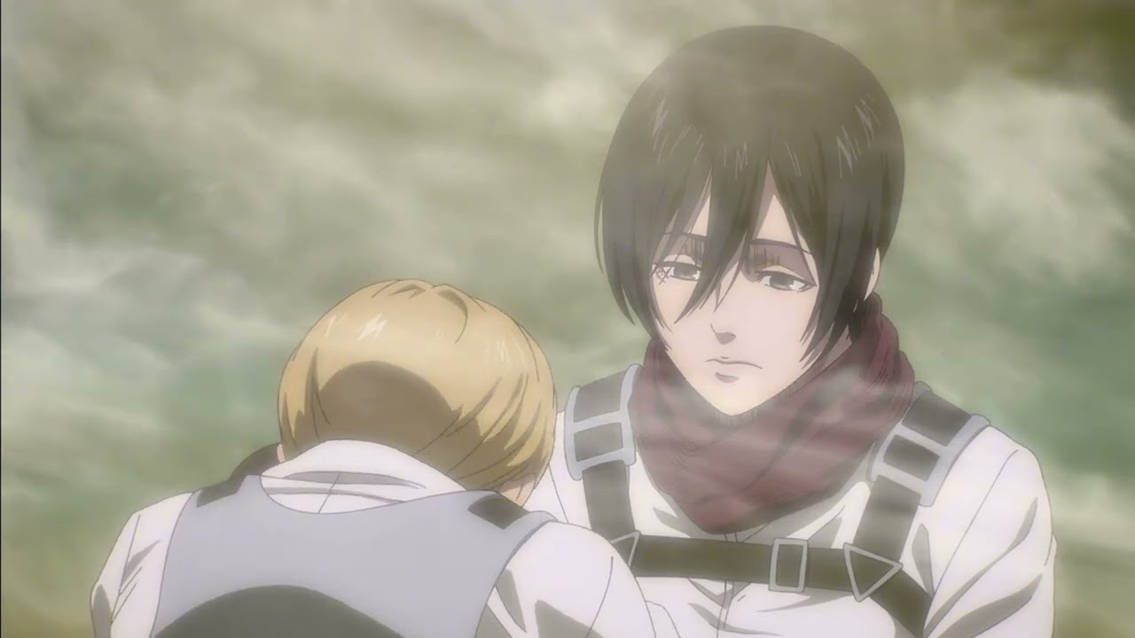 Armin cries over Eren&rsquo;s death - Attack on Titan The Final Season