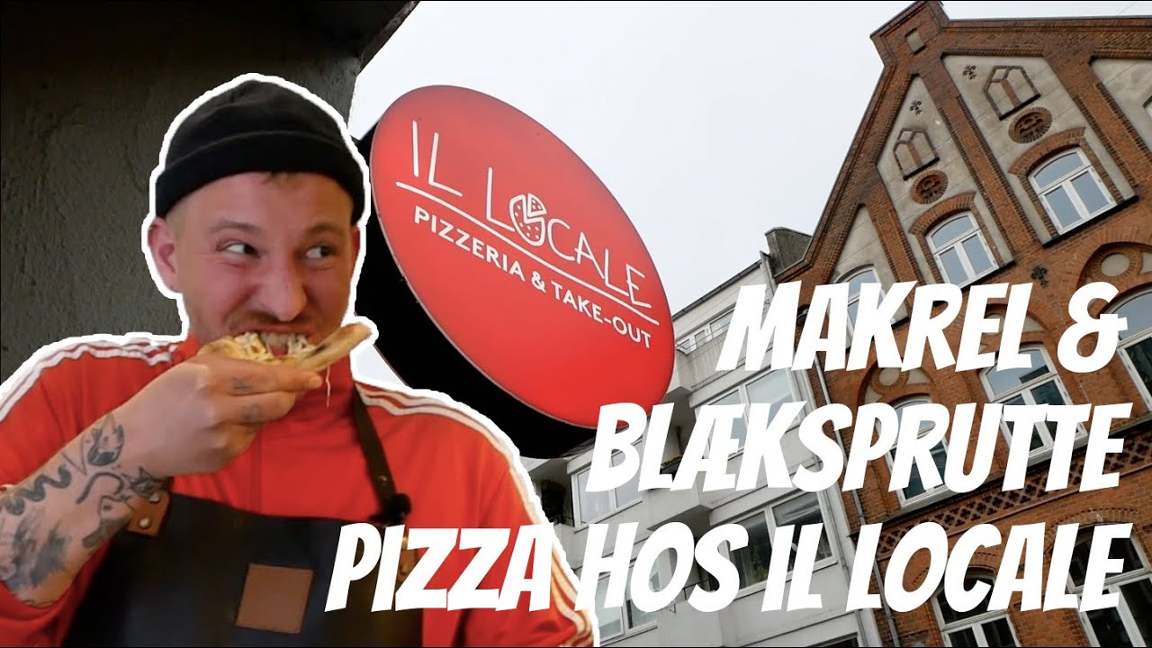 Makrel & blæksprutte pizza hos Il Locale // Chef'erne af fisk | P. Clausens Fiskehandel