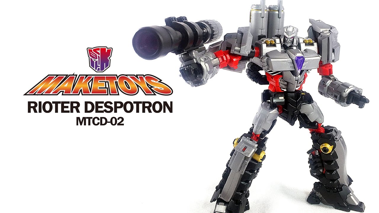 KL變形金剛玩具分享108 Maketoys MTCD-02 Rioter Despotron
