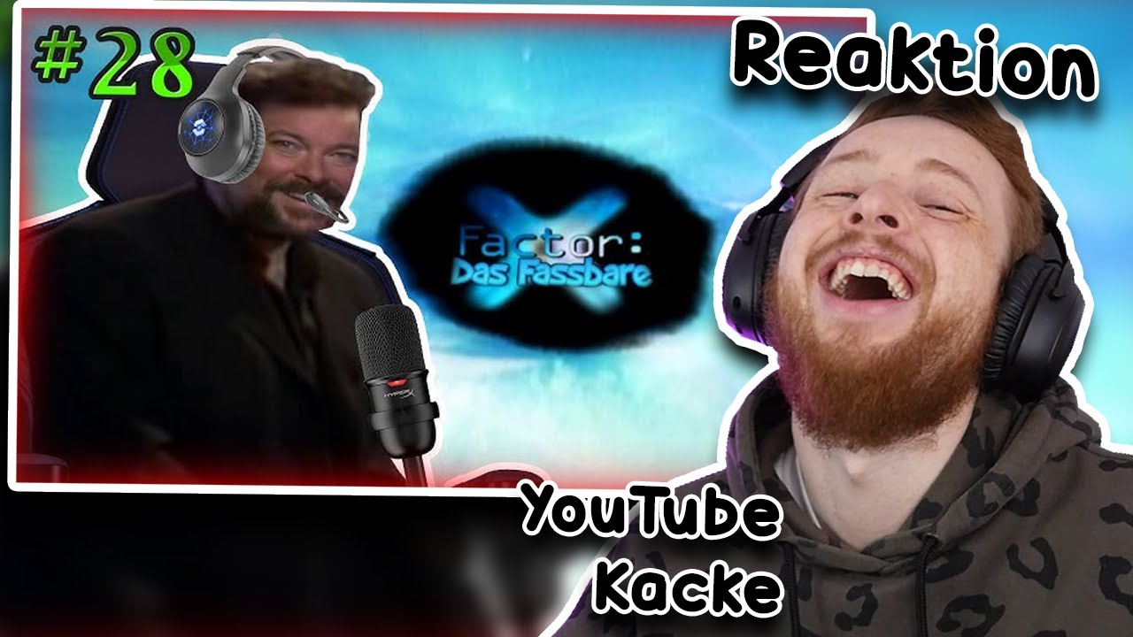 Reaktion auf YOUTUBE KACKE Jonathan Frakes reagiert auf YouTube Kacke | X-Factor: Das Fassbare #28 😂