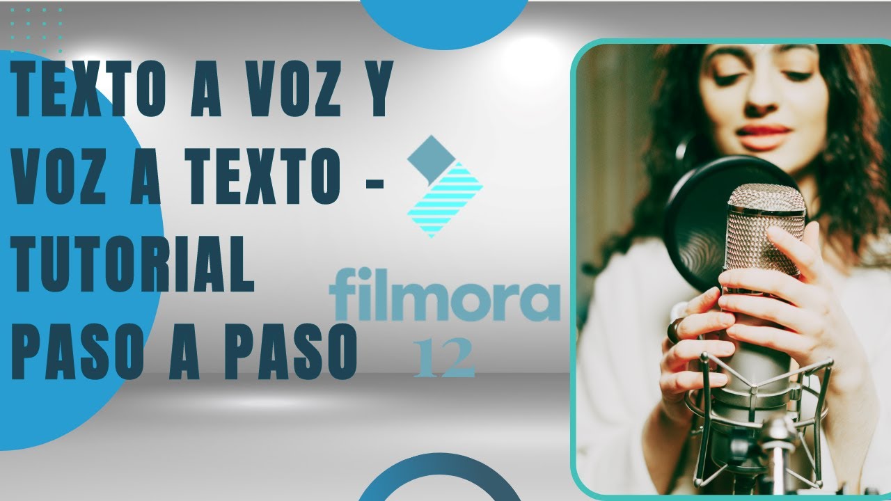 🎙 Convierte Texto a Voz y Voz a Texto con Filmora 12💕