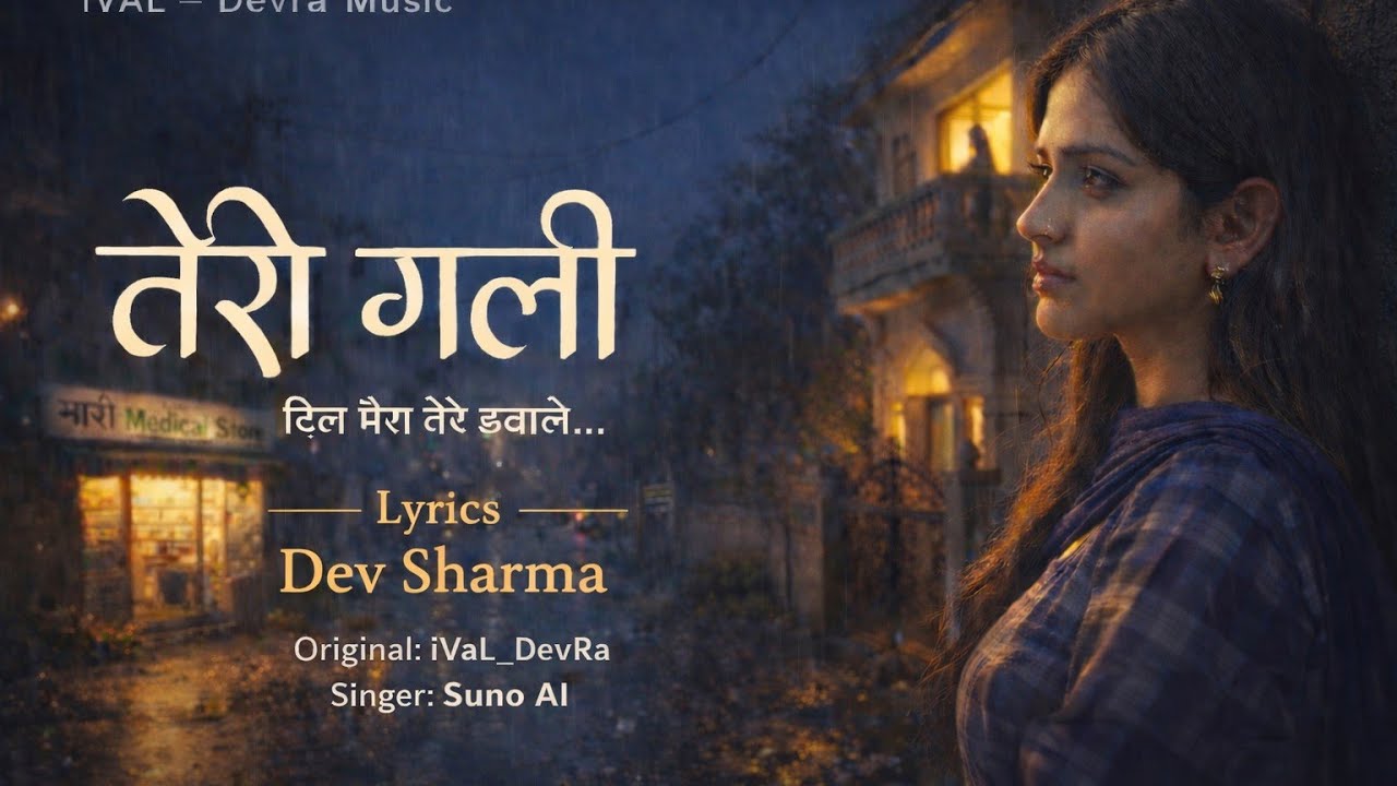 तेरी गली | Original Audio | Soulful Sufi Love Song | Male Version | iVaL_ DevRa 