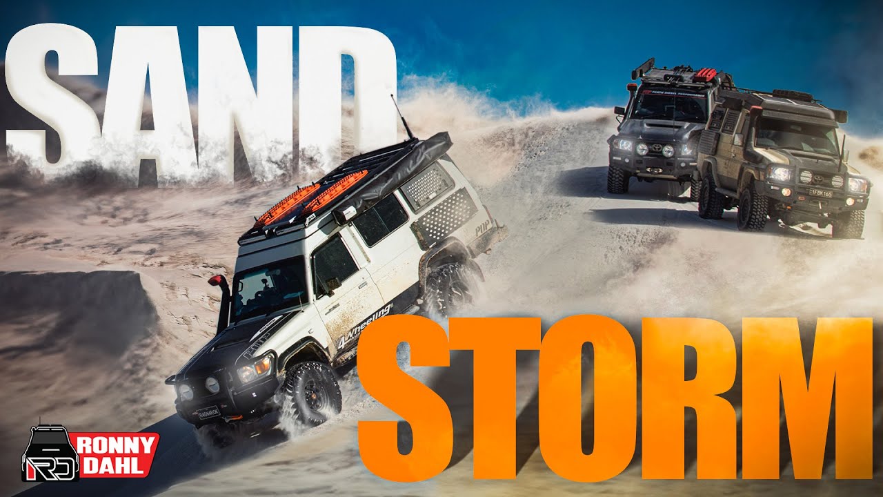 4WDing on the BIGGEST SAND DUNES IN AUSTRALIA you can drive on #4wding