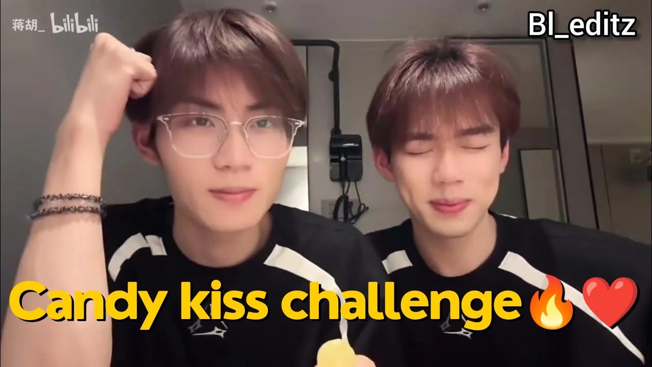 [bl/Eng sub]❤️‍🔥 Xiao jiang & Xiao hu candy kiss challenge So Hot 😍  PART 2 ||Jianghu bl couple