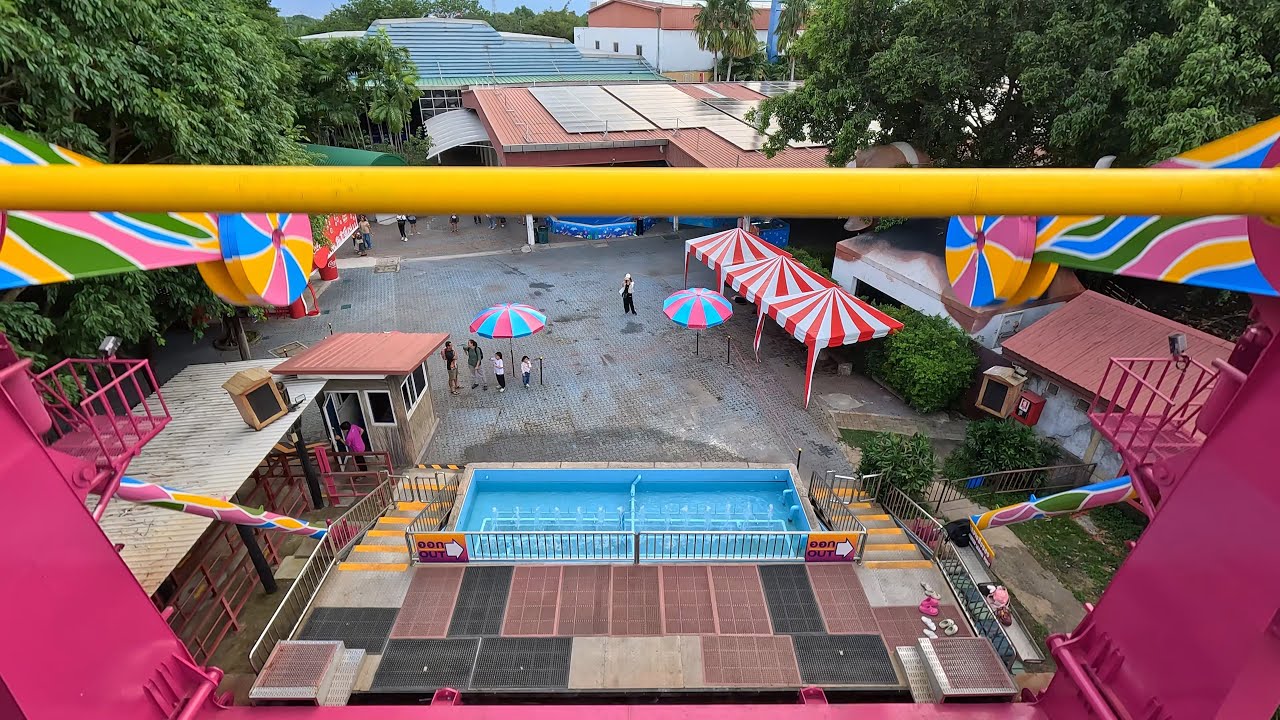 Hurricane POV 2024 | HUSS Top Spin | Dream World Thailand | เครื่องเล่นเฮอริเคน สวนสนุกดรีมเวิลด์