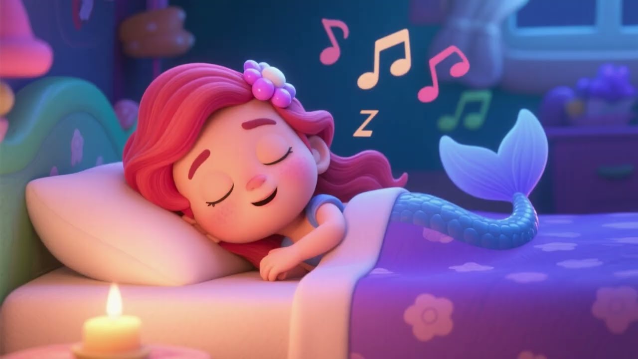 Sleepy Siren Song for Little Ones | Calm Nursery Rhymes & Kids Songs | Soothing Lullaby