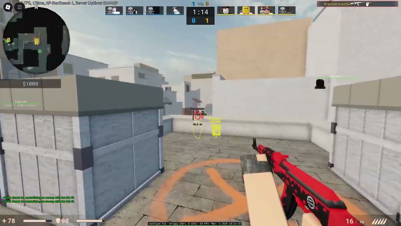 Dominating Counter Blox with Catalyze. Catalyze Script. Noob vs. Pro vs. Hacker. Sunglasses