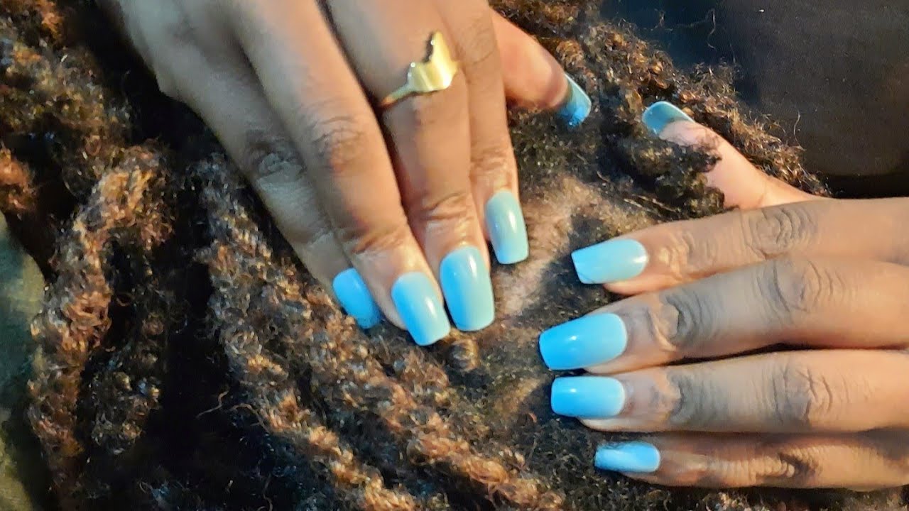 ASMR fast and attentive scalp scratching (upclose) #asmr #asmrsounds #asmrvisualtriggers