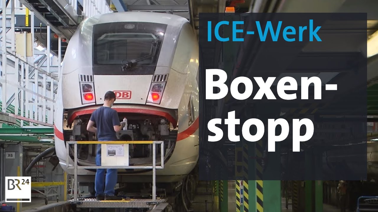 30 Jahre ICE: Boxenstopp für den Paradezug | Abendschau | BR24