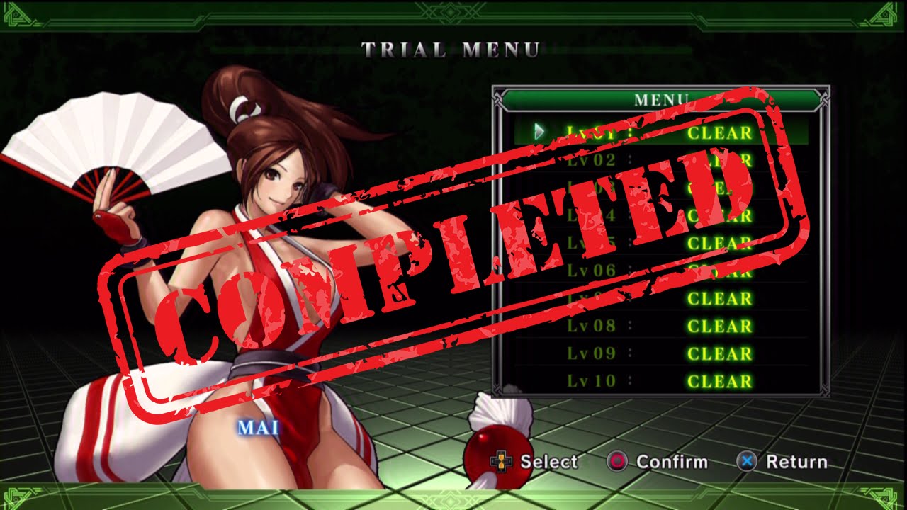 KoF XIII: Mai Shiranui trials (unedited)