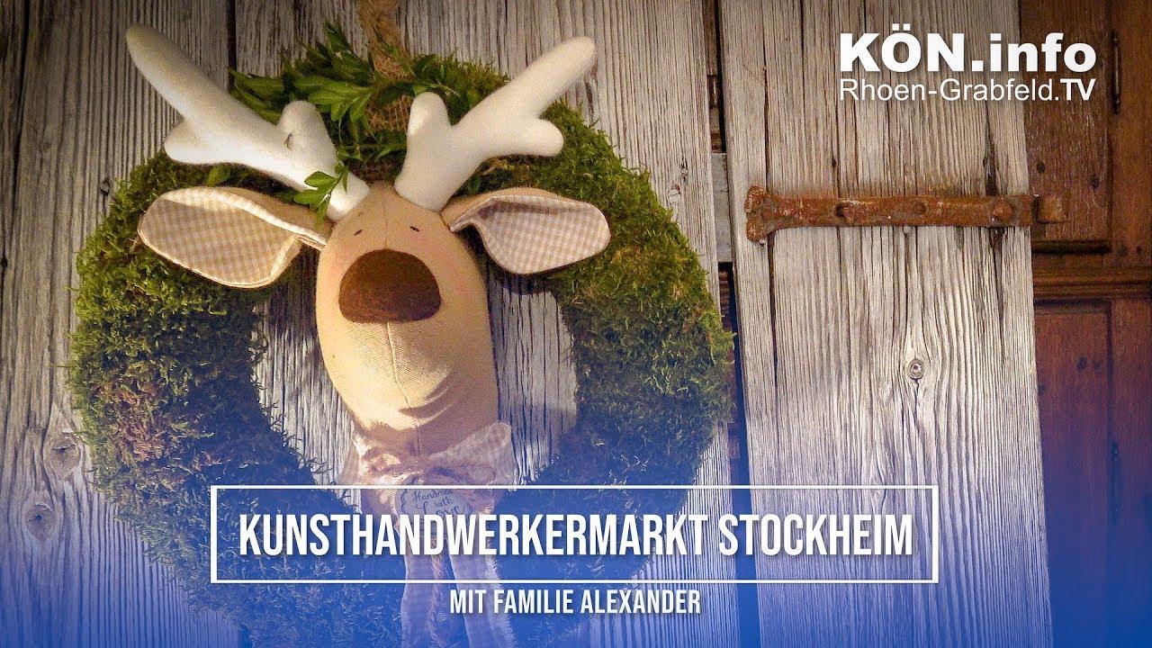 Kunsthandwerkermarkt in Stockheim 2018
