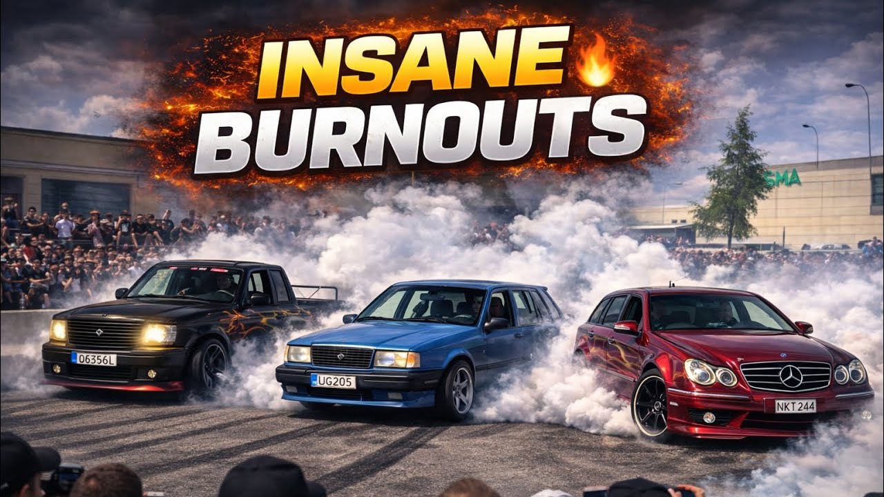 TOP 10 Wildest Burnouts Ever Recorded