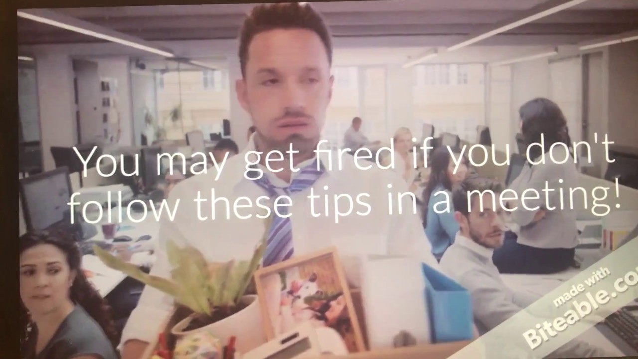 Poor Meeting Etiquette