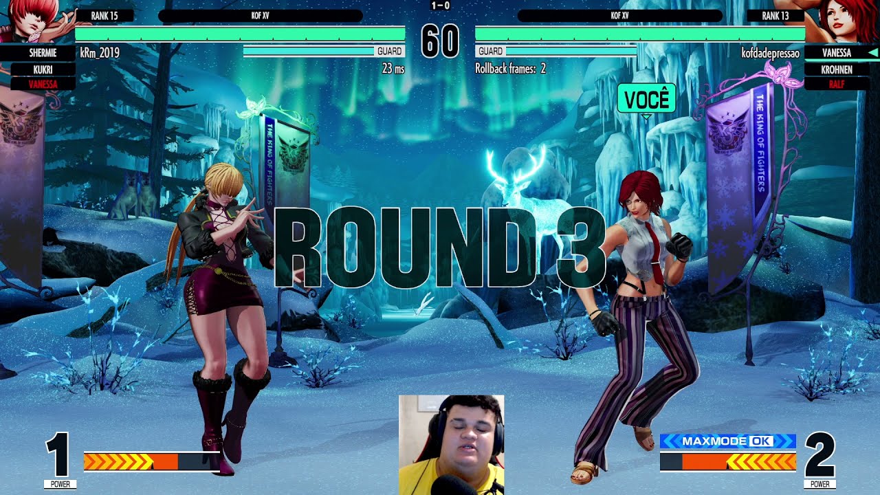 KOF XV ONLINE: LUTAS SENSACIONAIS E INTENSAS!!!
