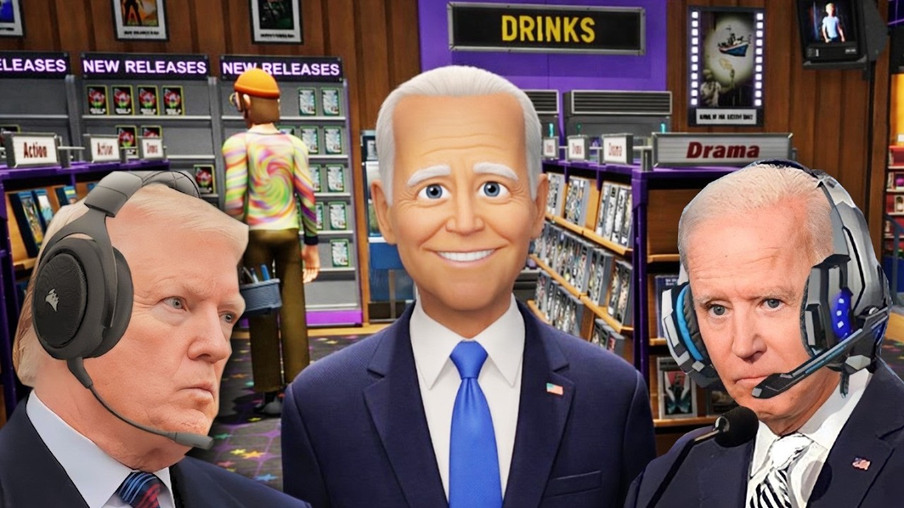 US Presidents Open a Video Store! (Retro Rewind)