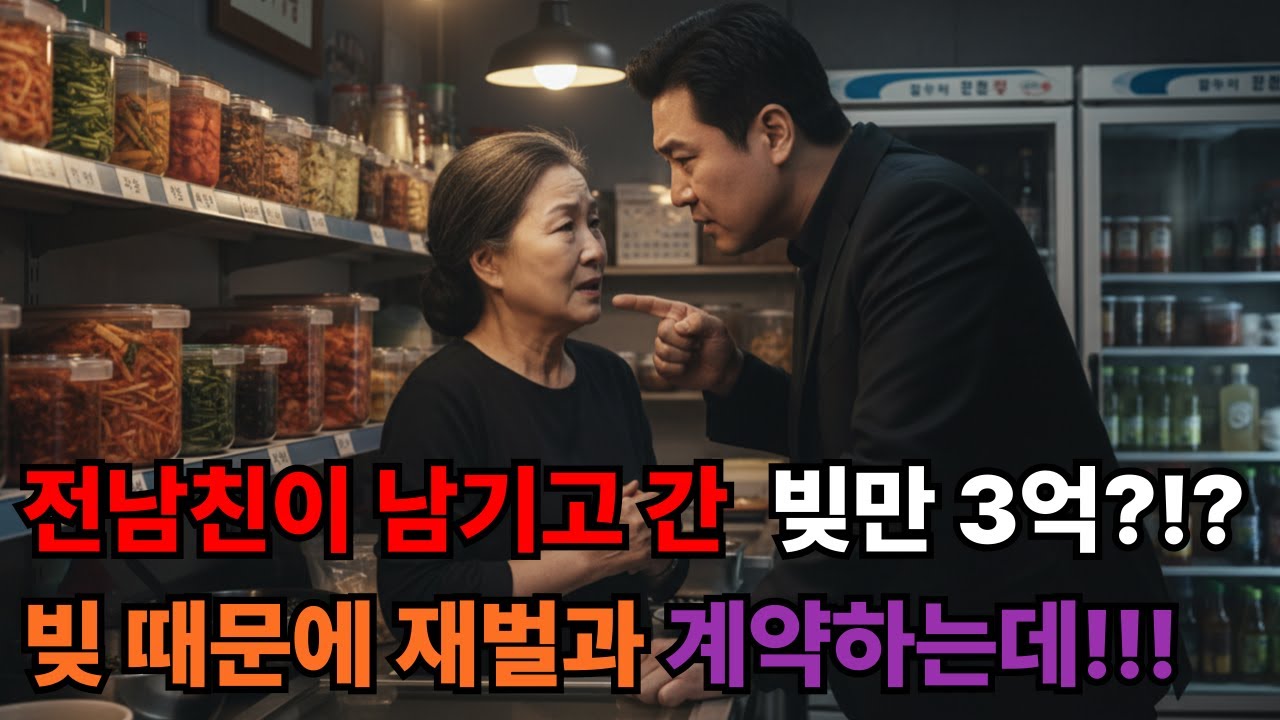 전남친이 남기고 간 빚만 3억?!? 빚 때문에 재벌과 계약하는데!!!