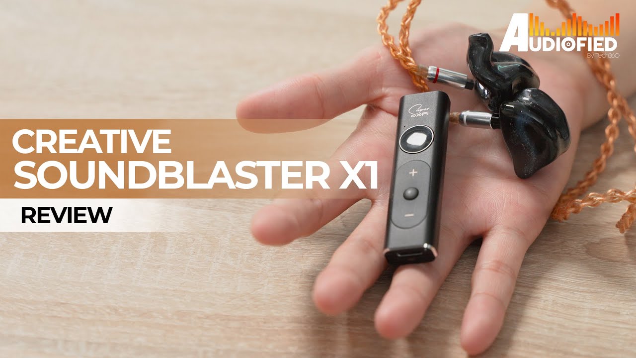 Creative Sound Blaster X1 Review: The Perfect Tiny DAC/Amp!