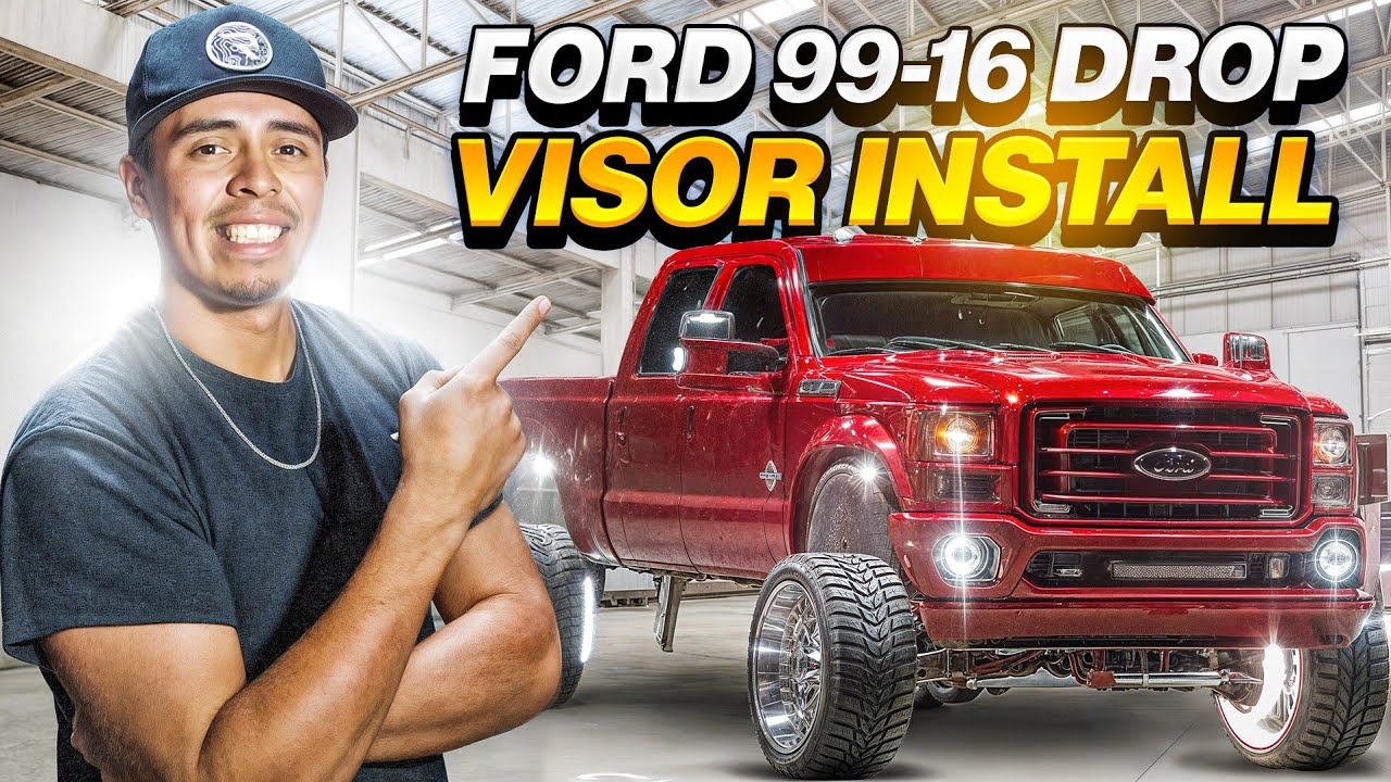 Я установил солнцезащитный козырек на Ford F250 99-16 годов от RK Industries, и это изменило прав...