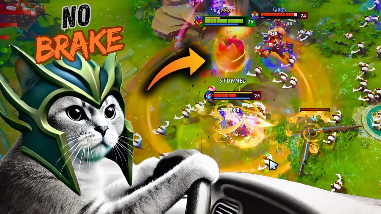 This Car Has No Brakes! Offlane Pangolier Action ft. Seleri