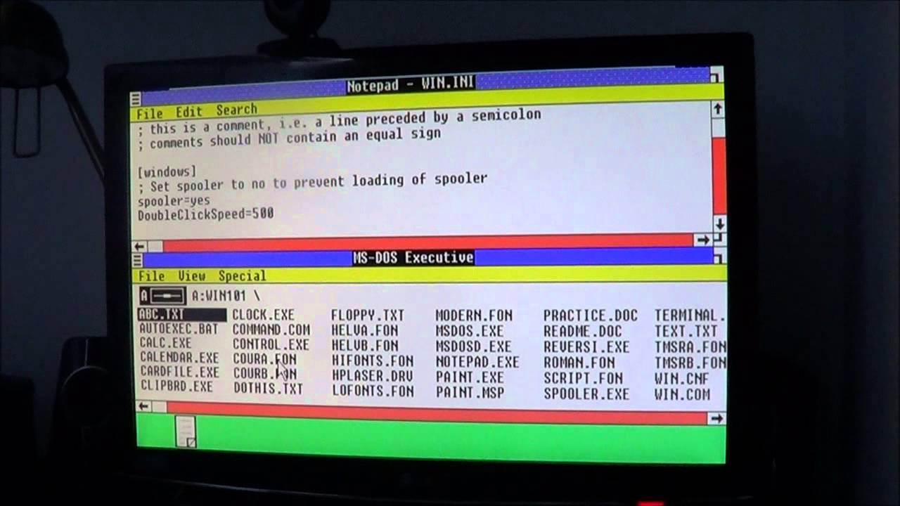 Мама пробует Windows 1.0 (1985)