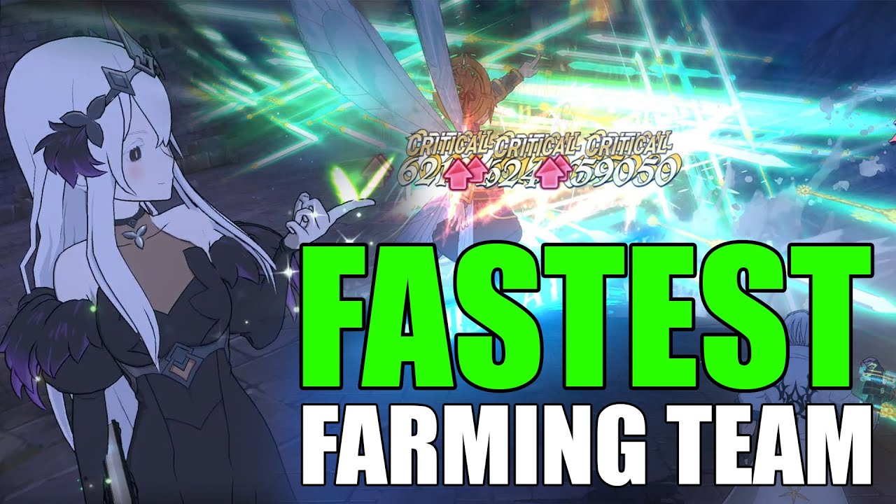 THE NEW BEST AUTO FARMING TEAM!? Ft. Echidna | 7DS: Grand Cross