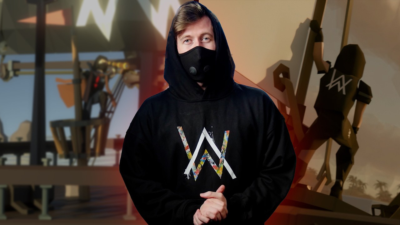 Alan Walker - Making a song for a game that I’ve grown up with! (Unmasked Vlog #50)