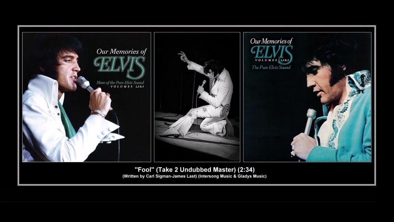 *(1972) RCA ''Fool'' (Take 2 Unedited Undubbed Master) Elvis Presley