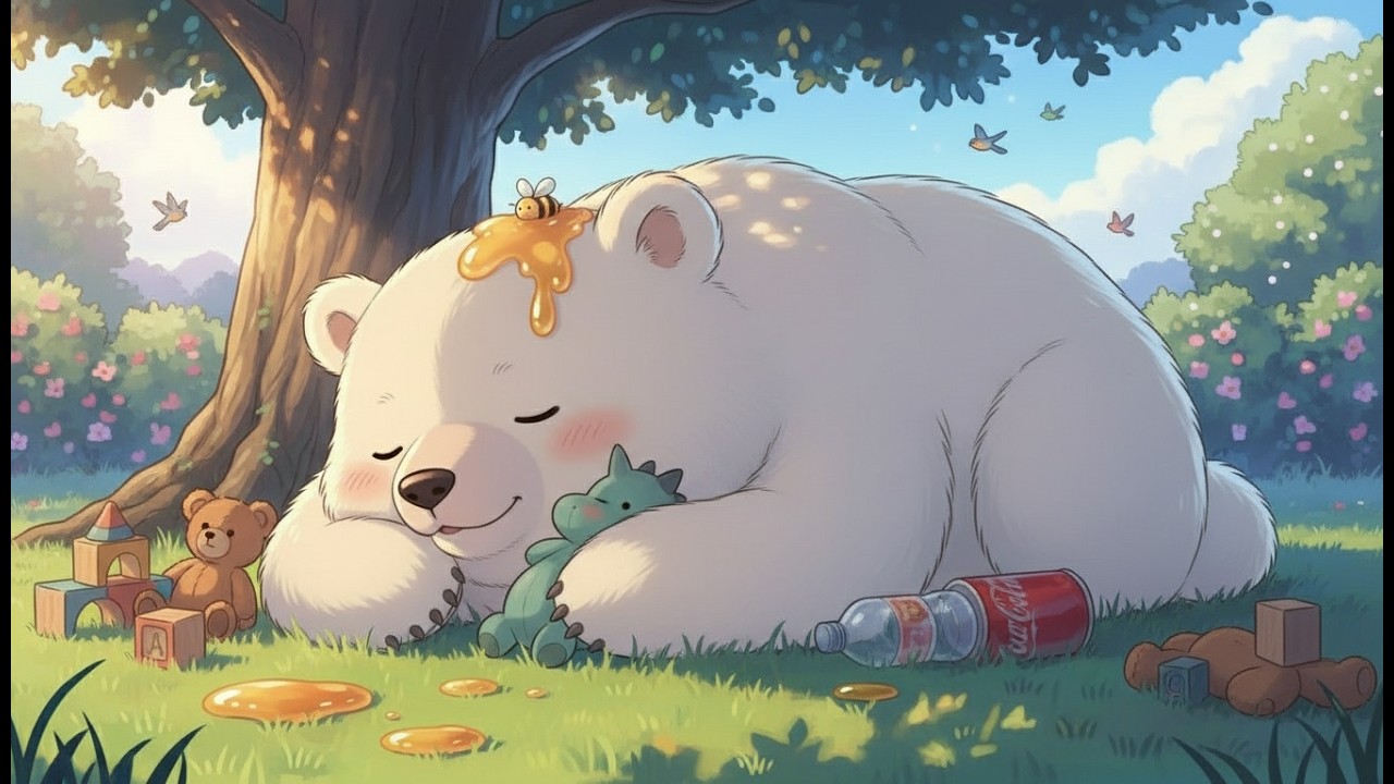 Polar bears and warm sunshine I Polar Bear Honey Dream 🍯✨