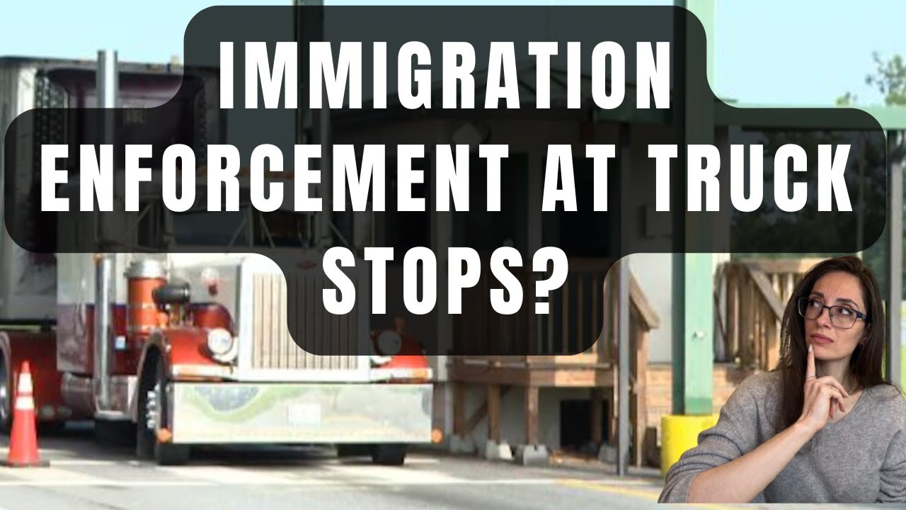 ICE At Truck Stops in Florida? States Risk Losing Ability To Issue CDLs?