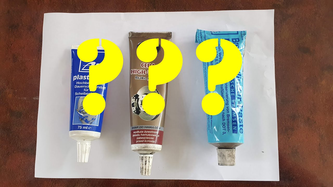 Kt&oacute;ry smar do hamulc&oacute;w? Kt&oacute;re prowadnice hamulcowe smarujemy a kt&oacute;re nie?