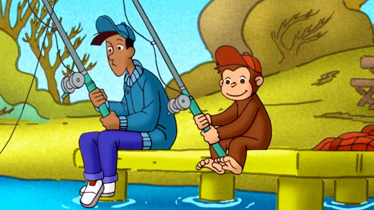 George e Bill vanno a pesca! 🐵 Curioso Come George 🐵 Cartoni per Bambini