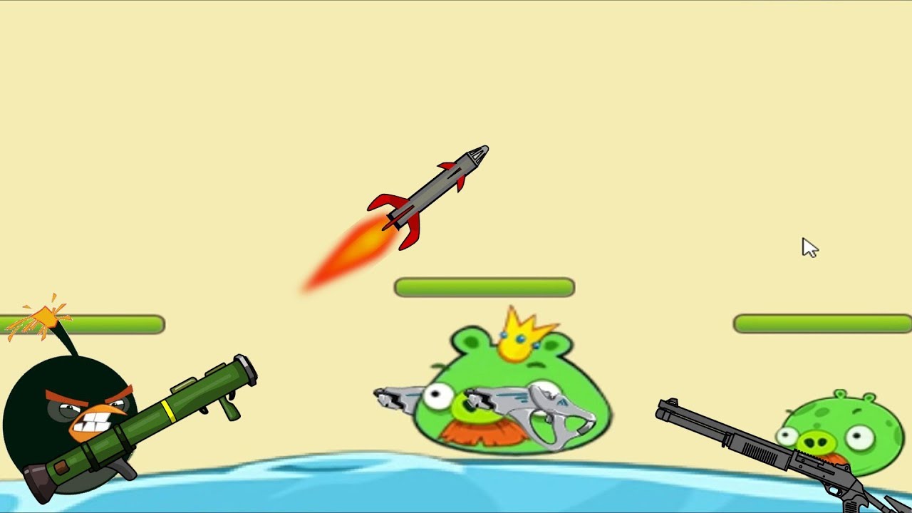 Angry Birds Ultimate Battle - BOMBER BIRD FIGHTING KING PIG!