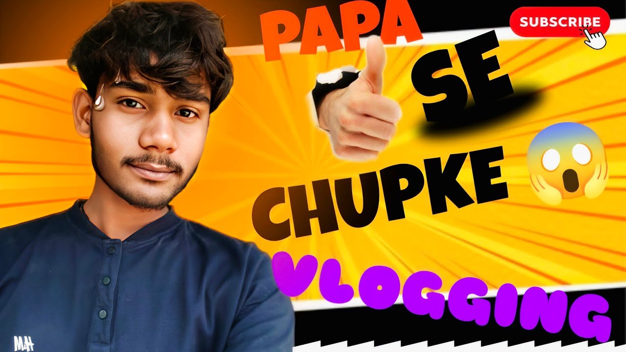 Blogging karne me mujhe problem ho gya 😒😕 || Papa se bachke vlog kar rha hu me 😰😨😱 