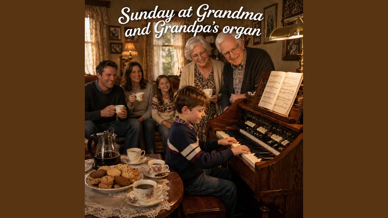 Sunday at grandma and grandpa's organ