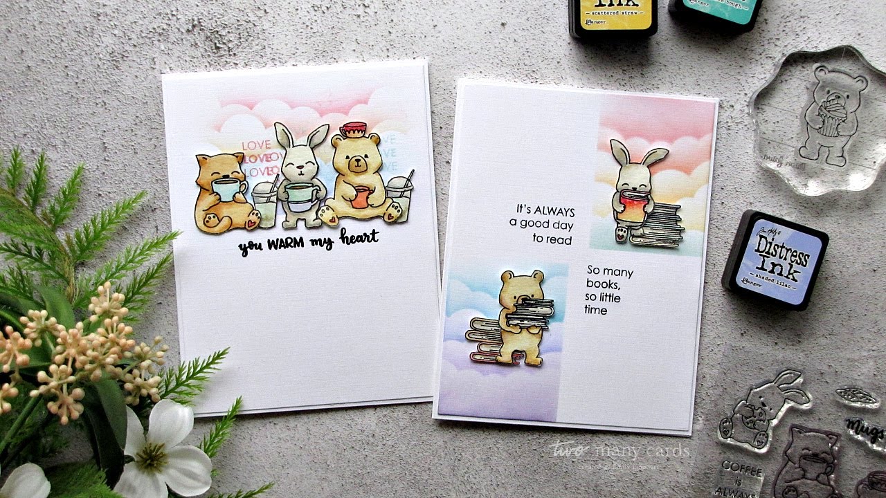 Two Many Cards Video Series feat. Evelin T Designs + Giveaway!