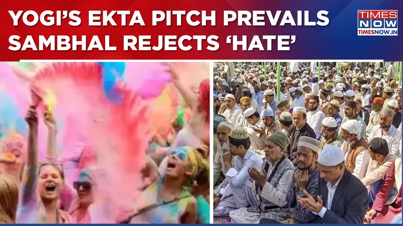 Sambhal Ground Report: Bhaichara Prevails, Jumma & Holi Celebrated Without Any Unfortunate Incident