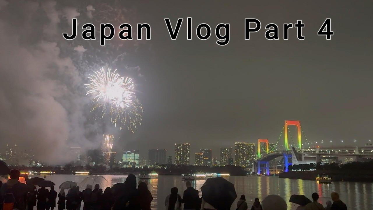 Japan Trip part 4: Team Labs, Tokyo Tower, Fireworks