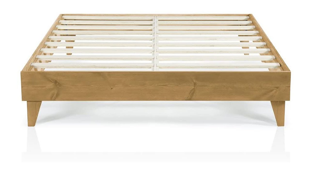 Cardinal & Crest  Wood King Bed Frame No Box Spring 2021
