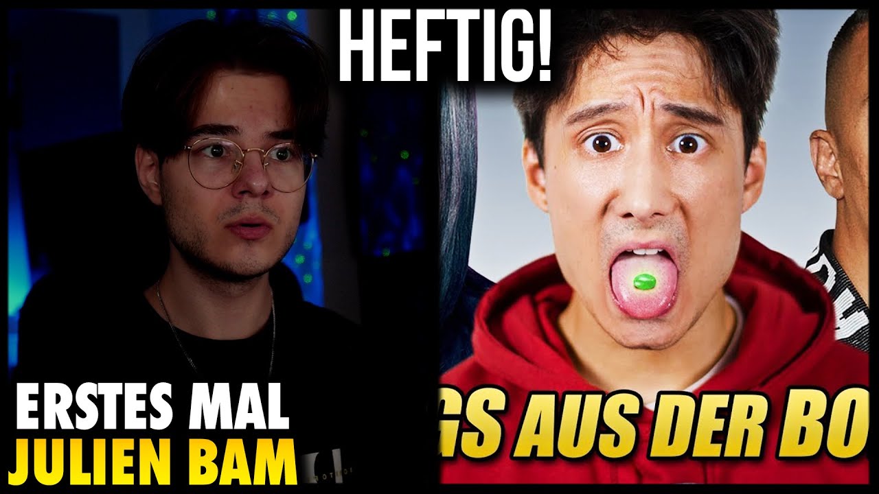 ERSTES MAL JULIEN BAM SCHAUEN - Songs aus der Bohne Teil 1 | Reaction