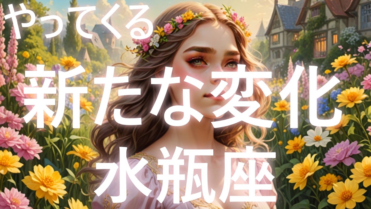 【水瓶座♒】斜め上からサプライズの扉が開くから✨マジで方向転換のタイミングやで～^^❣️