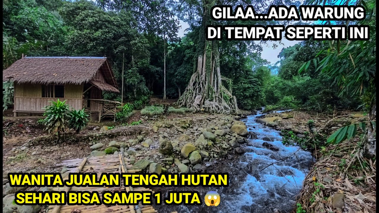 MUSTAHIL PEMBELI NYA SIAPA WANITA INI BUKA WARUNG TENGAH HUTAN ANGKER