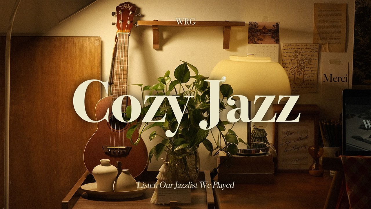 [Playlist] 하루가 너무 길게 느껴질 때, 그냥 틀어두기 좋은 잔잔한 재즈 | Cozy Jazz ☕️ | Relaxing Background Music