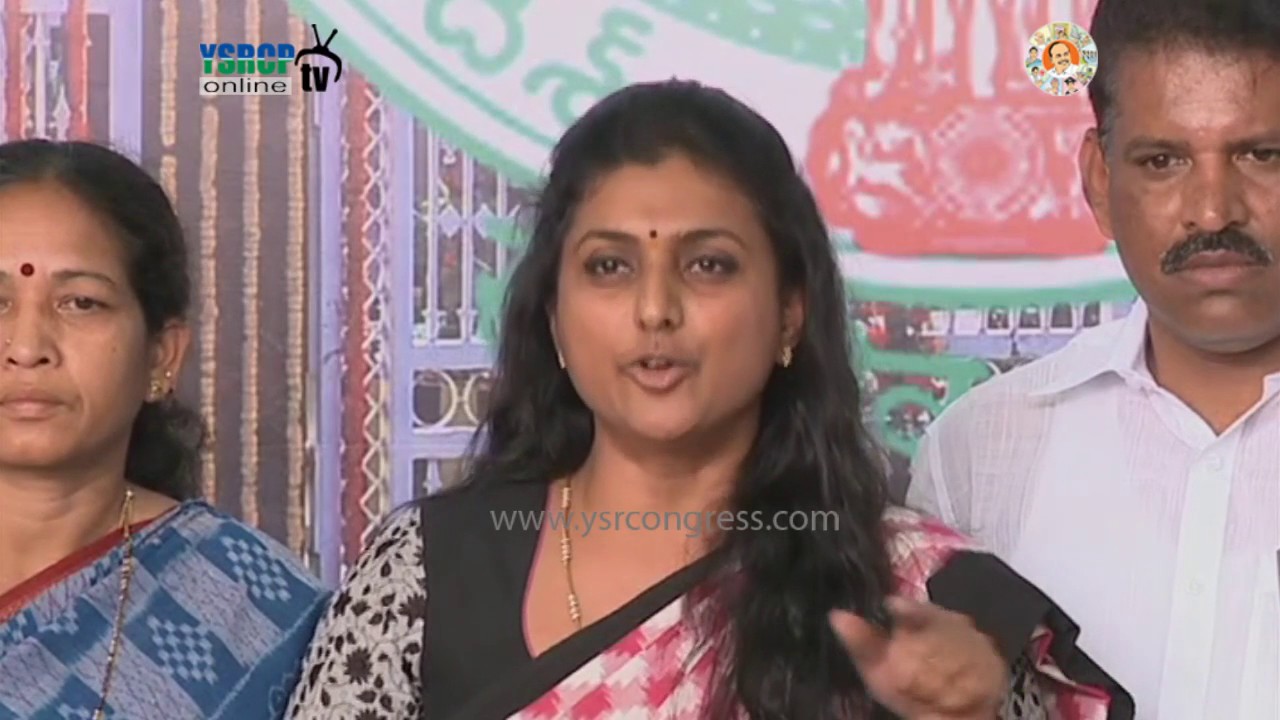 YSRCP MLA RK Roja Strong Reply to TDP On winning in MLC Elections - 20th Mar 17