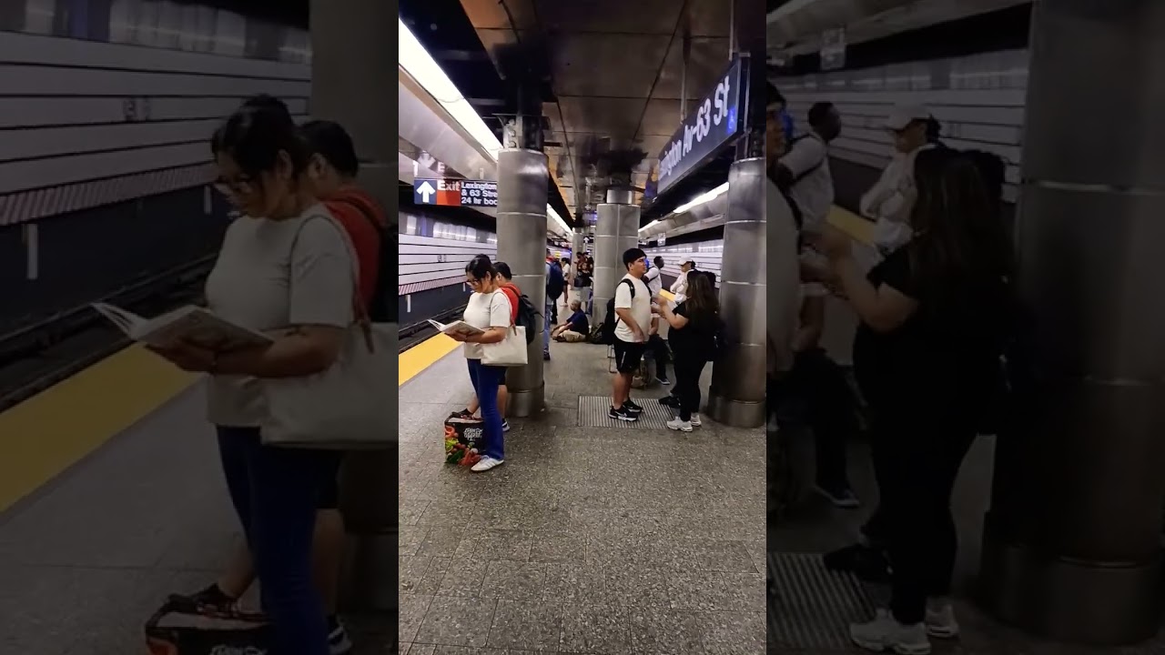 Waiting for F Train on the Heat wave of June 2025 #heatindex