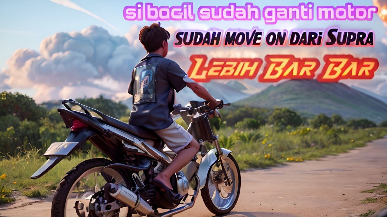 cek sound knalpot racing PDK di Satria Fu bocil Supra bapak