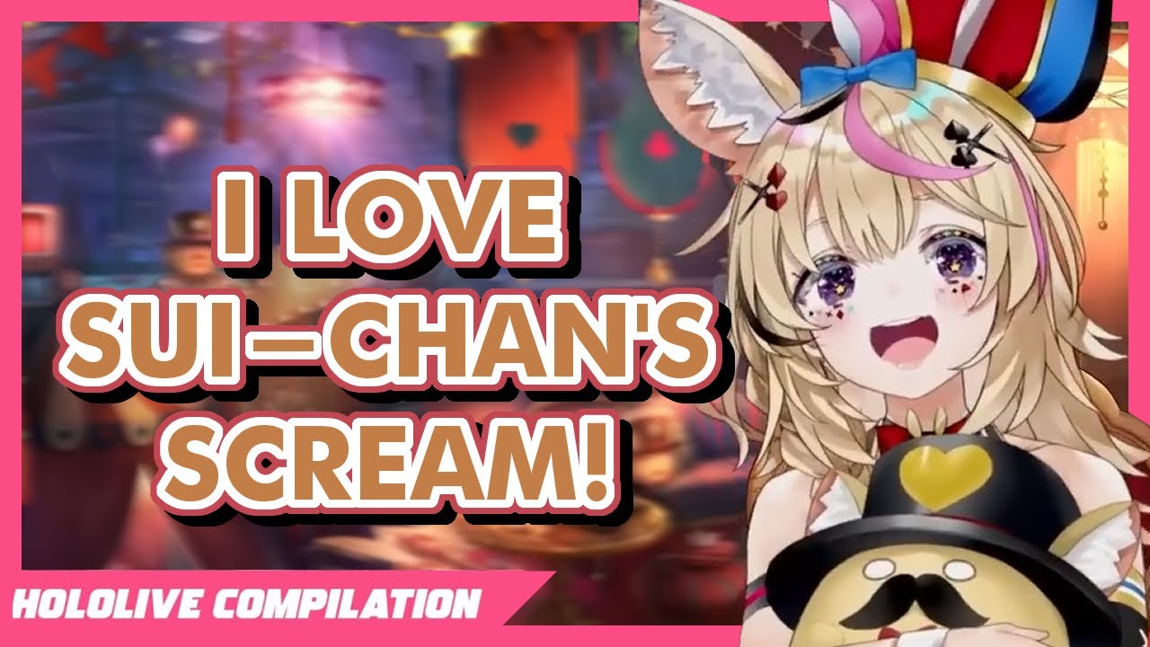 Polka, a Weirdo Who Loves Suisei's Incidental Scream | Hololive Funny Clips Compilation