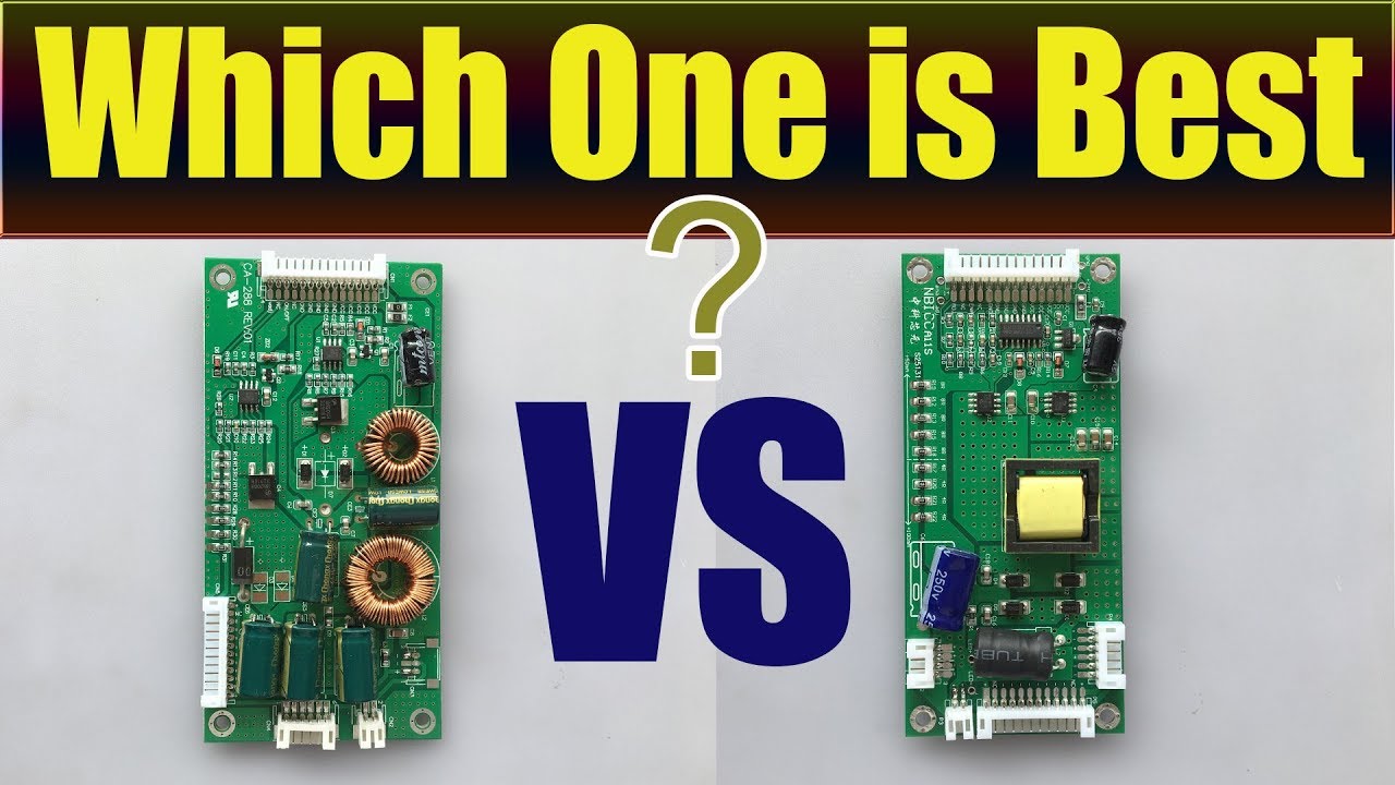 Compare LED TV Backlight Driver (Heating Test)