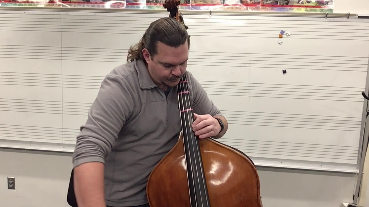 Upper Octave G Major scale on Bass-Paired Fingering