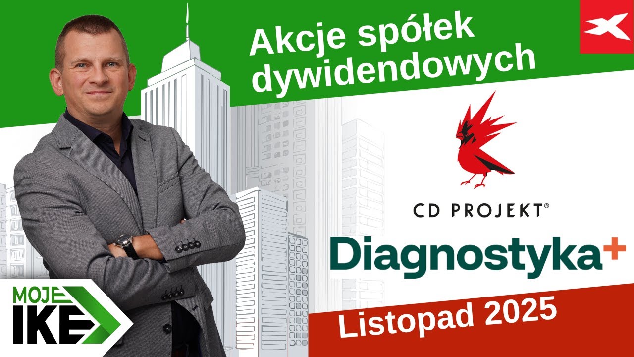 75. Moje IKE - Listopad 2025 - Diagnostyka, Cd Projekt - portfel publiczny, akcje spółki dywidendy