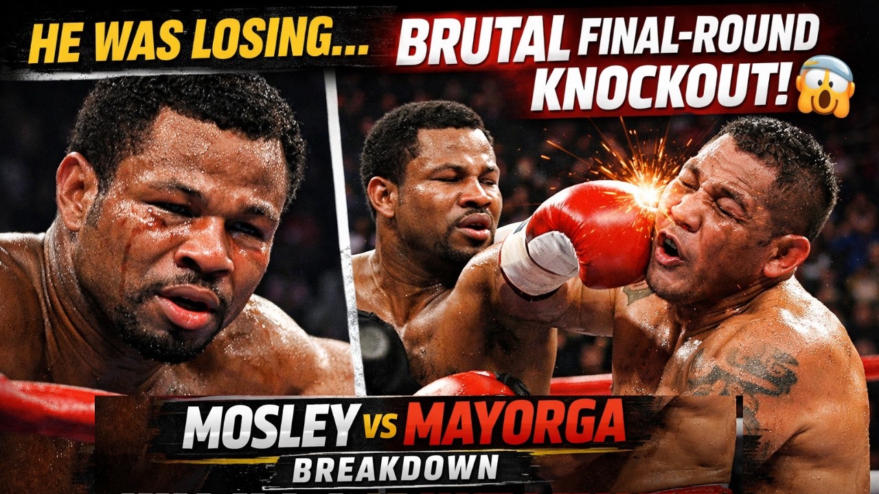 He Was Losing… Then Delivered a BRUTAL Final-Round Knockout 😱 | Mosley vs Mayorga Breakdown